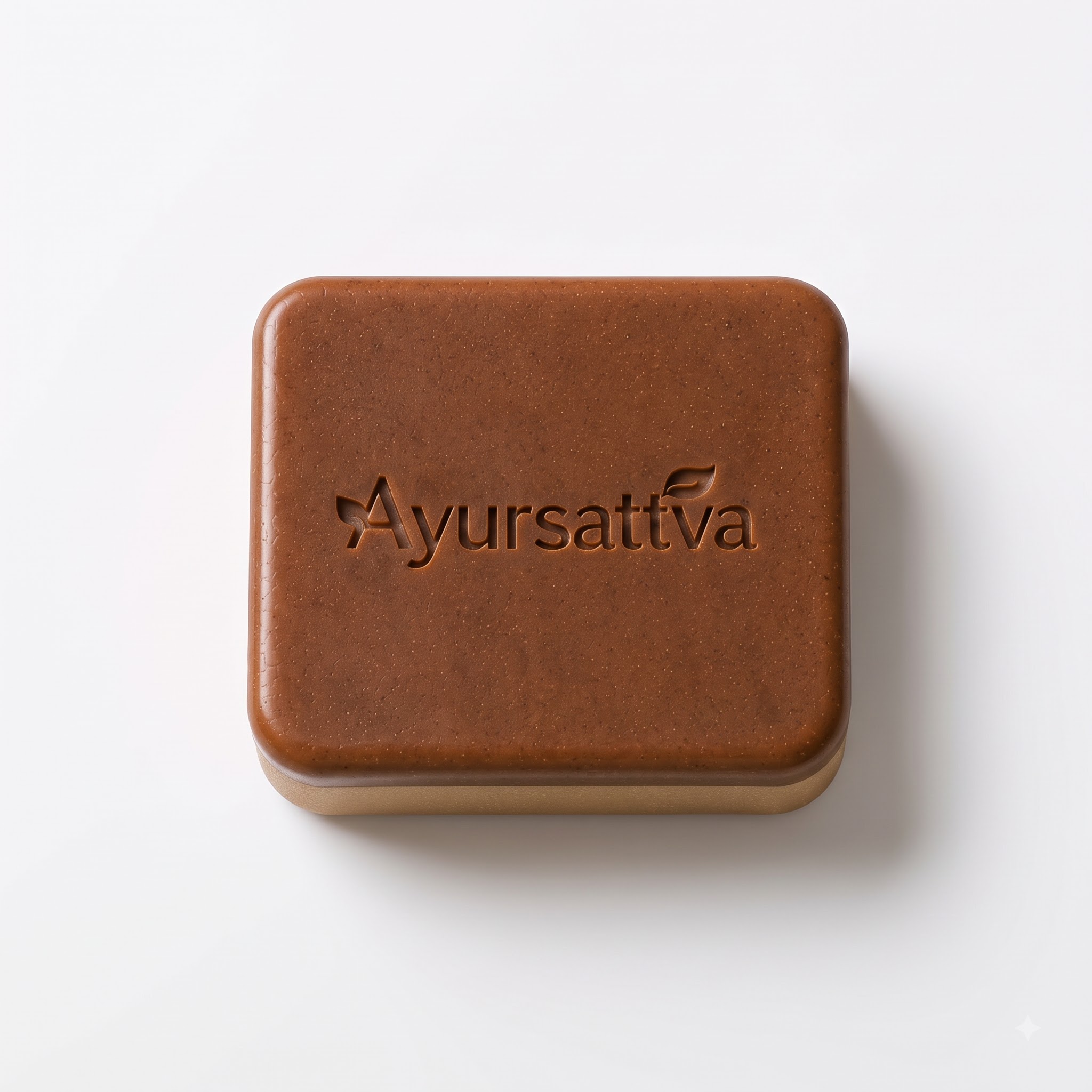 AyurSattva Coffee-Mitti Double Layer Herbal Soap
